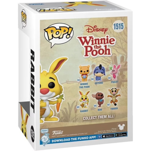 Funko Pop Winnie The Pooh -  Rabbit (Coelho) #1515 - FUNKO POP - #1515