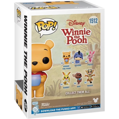 Funko Pop Winnie The Pooh - Ursinho Pooh #1512 - FUNKO POP - #1512