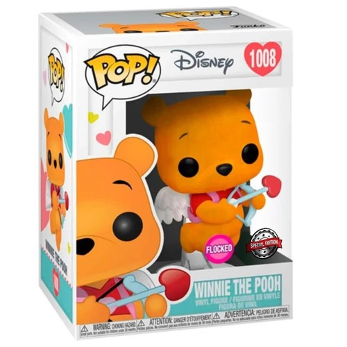 Funko Pop Winnie the Pooh Flocked Winnie The Pooh #1008 - Produto Original