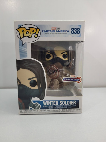 Funko Pop Winter Soldier (detalhes Na Caixa)-Captain America: The Winter Soldier-838