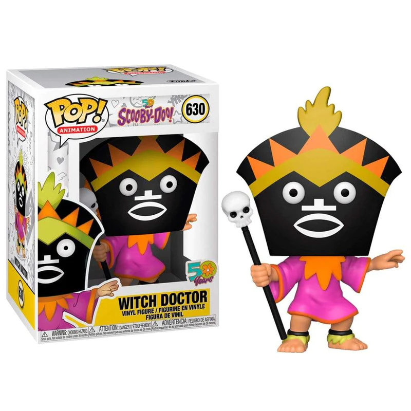 Funko Pop Witch Doctor Scooby Doo #630 - Produto Original