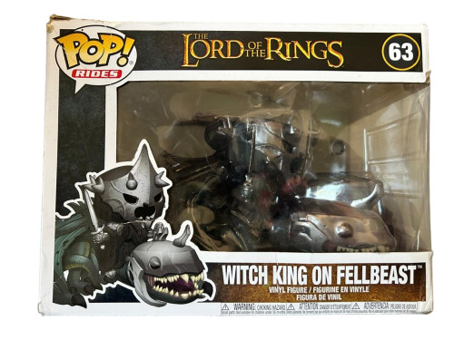 Funko Pop Witch King On Fellbeast - Caixa Danificafa-The Lord Of The Rings-63
