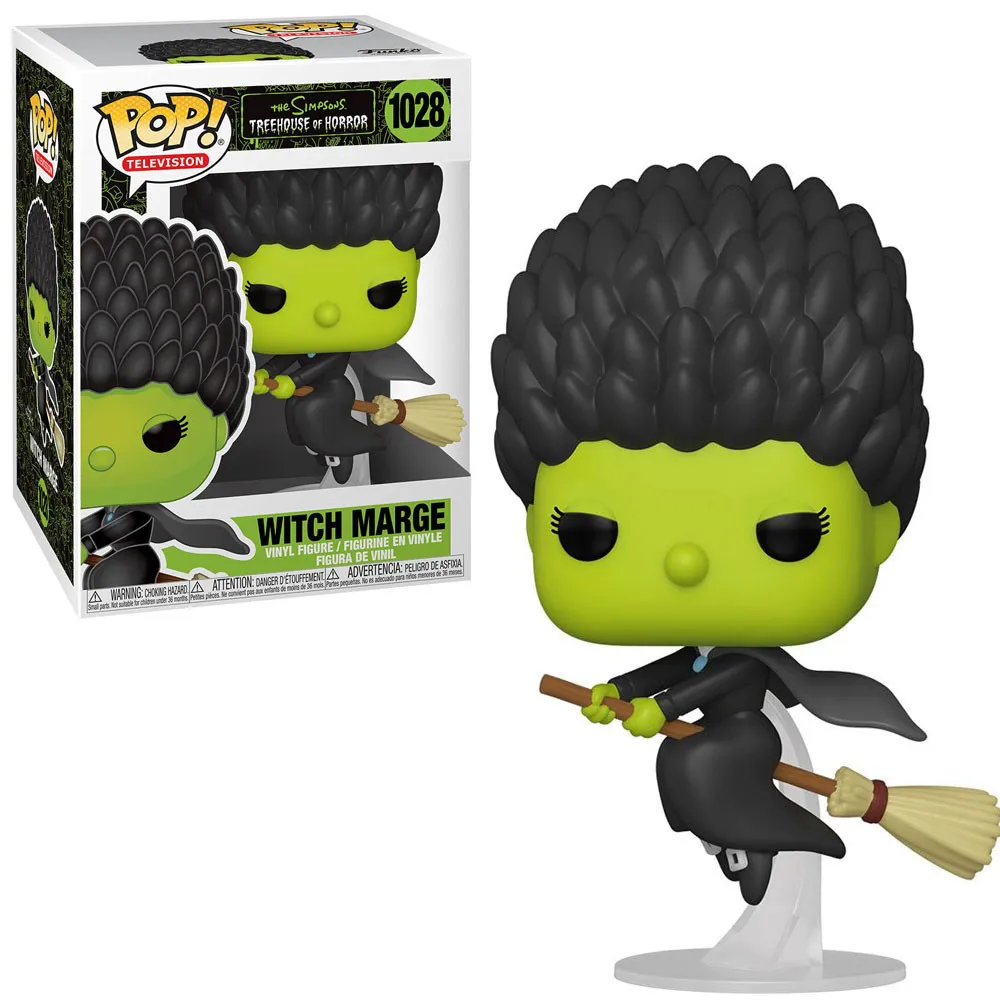 Funko Pop Witch Marge #1028 - Vaulted The Simpsons Treehouse Of Horror #1028 - Produto Original
