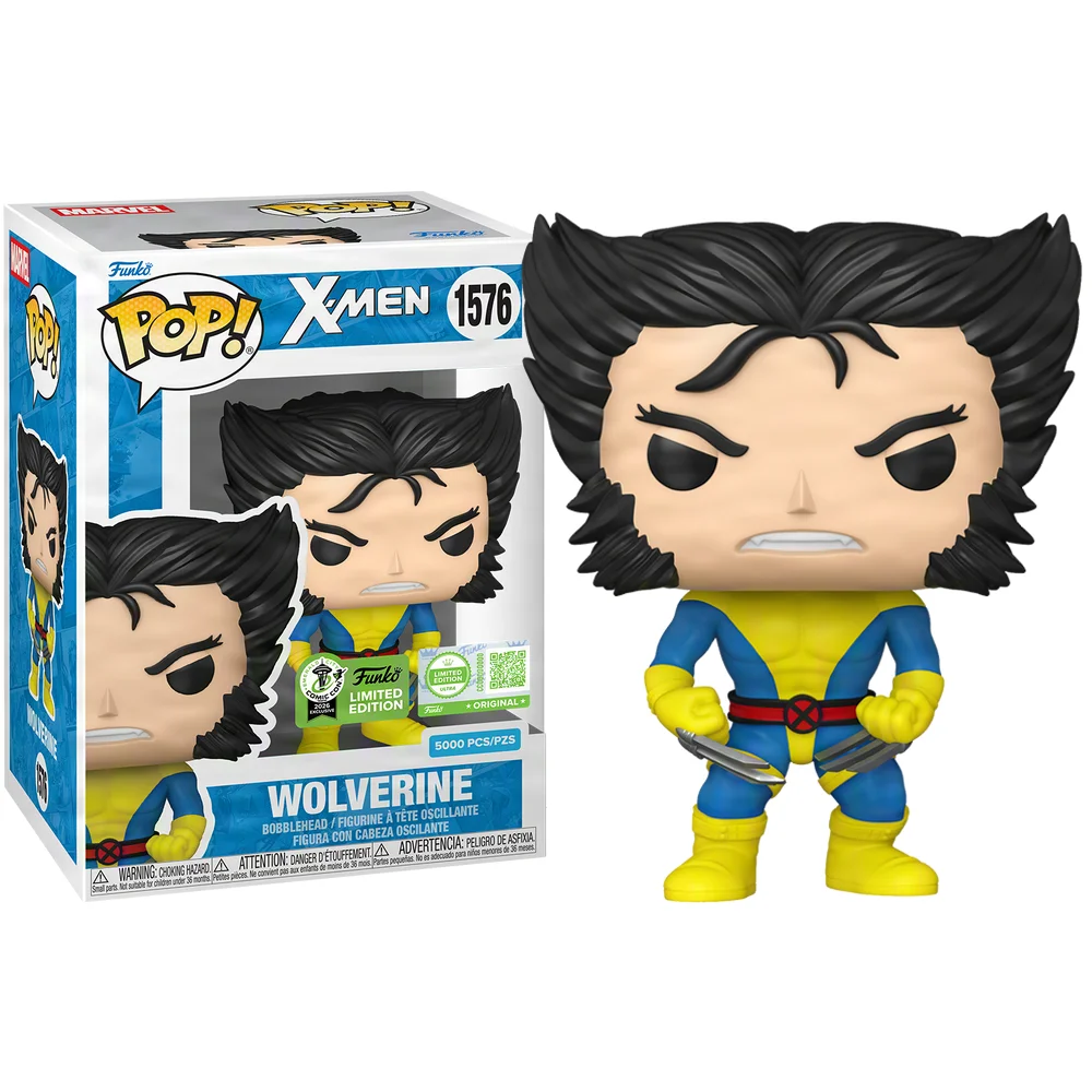 Funko Pop Wolverine 5000pc Spring Convention Marvel X-Men #1576 - Produto Original