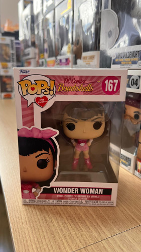 Funko Pop Wonder Woman - Dc Comics Bombshells #167 Dc Comics #167 - Produto Original