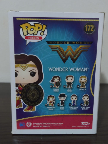 Funko Pop Wonder Woman 172 Dc Super Heroes - Mulher Maravilha - #172