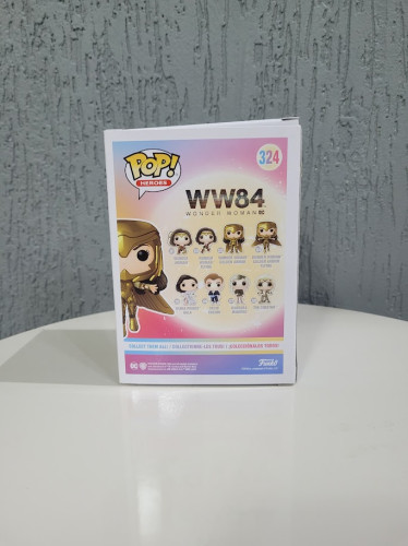 Funko Pop Wonder Woman Golden Armor Flying - Wonder Woman WW84 - #324