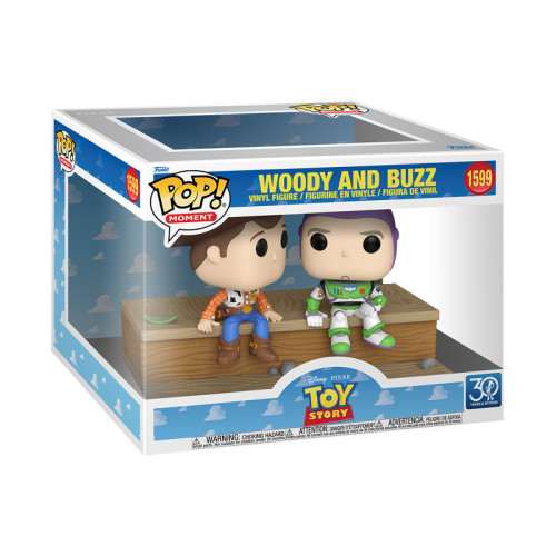 Funko Pop Woody And Buzz Toy Story #1599 - Produto Original