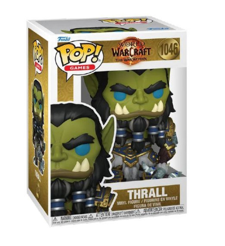Funko Pop World of Warcraft Thrall 1046 World Of Warcraft #1046 - Produto Original