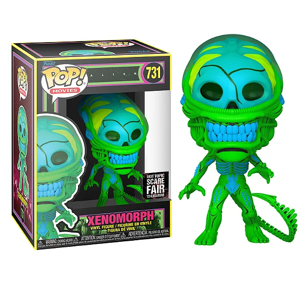 Funko Pop Xenomorph Hot Topic Scare Fair Exclusive Alien #731 - Produto Original