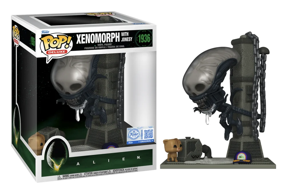 Funko Pop Xenomorph with Jonesy Exclusive Alien #1936 - Produto Original