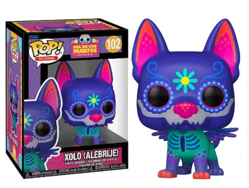 Funko Pop Xolo (Alebrije) DC Dia De Los Muertos #102 - Produto Original