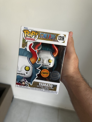 Funko Pop Yamato Chase detalhes na parte de baixo da caixa - Special Edition-One Piece-1316