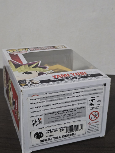 Funko Pop Yami Yugi 387 Etiqueta Piticas Yu-Gi-Oh! - Yugioh - #387