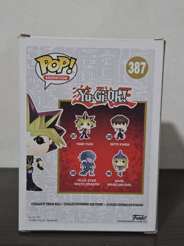 Funko Pop Yami Yugi 387 Etiqueta Piticas Yu-Gi-Oh! - Yugioh - #387