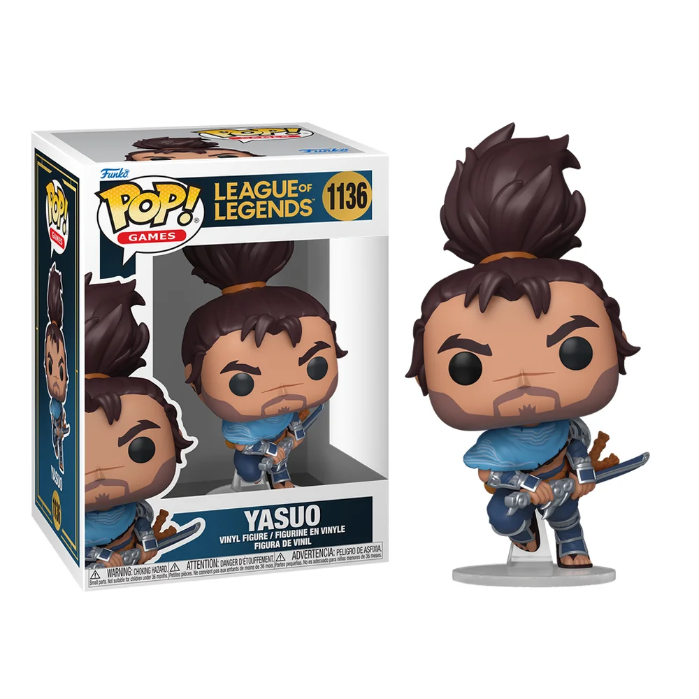 Funko Pop Yasuo League Of Legends #1136 - Produto Original