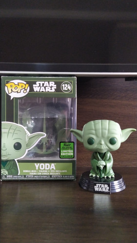Funko Pop Yoda (2021 Spring Convention Exclusive) - Stars Wars - #124