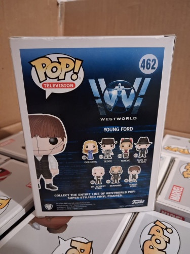 Funko Pop Young Ford - Vaulted - Com Pequeno Detalhe Na Caixa - Television Westworld - #462