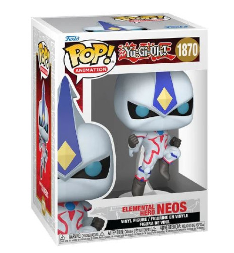 Funko Pop Yu-gi-oh Elemental Hero Neos 1870 Yu-gi-oh #1869 - Produto Original