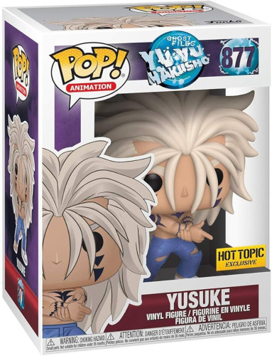 Funko Pop Yusuke Hot Topic Exclusivo-Yu Yu Hakusho-877