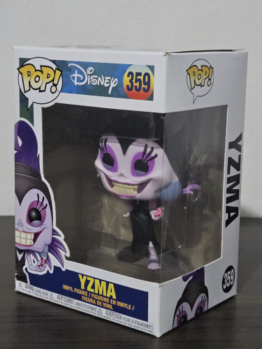 Funko Pop Yzma 359 Caixa com Detalhes The Emperor's New Groove - A Nova Onda Do Imperador - #359