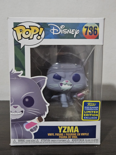 Funko Pop Yzma 786 Caixa com Detalhes Nova Onda do Imperador-The Emperor's New Groove-786