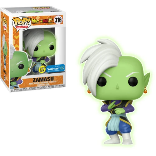 Funko Pop Zamasu Glow Walmart Exclusive - Dragon Ball Super  #316