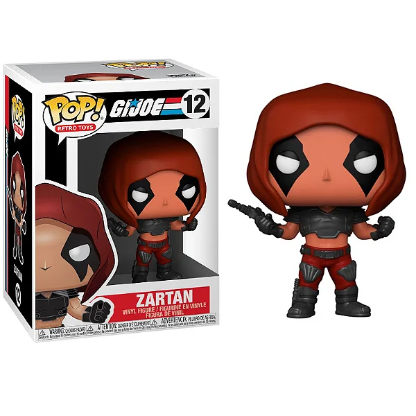 Funko Pop Zartan G.I. Joe #12 - Produto Original