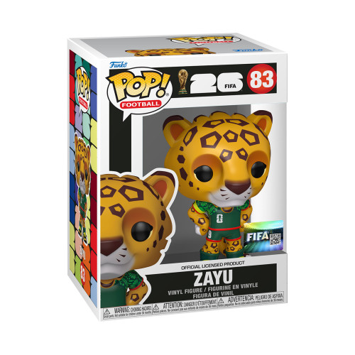 Funko Pop Zayu FIFA World Cup 2026 #83 - Produto Original