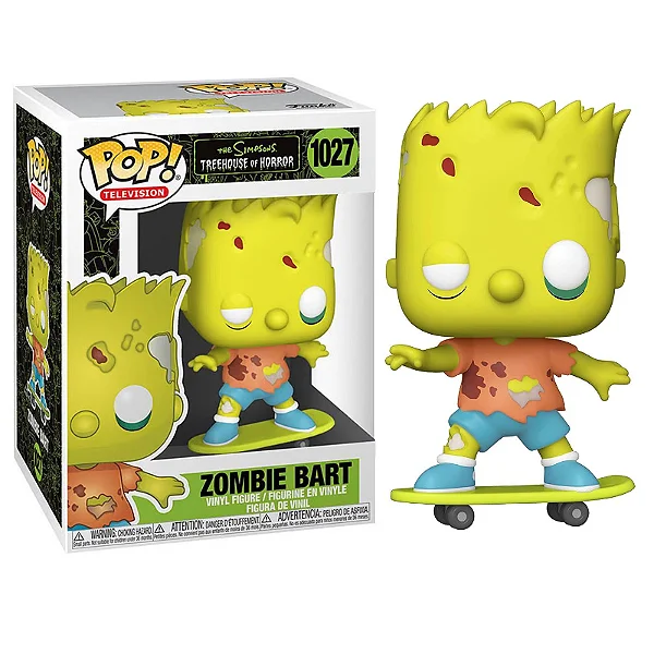 Funko Pop Zombie Bart-The Simpsons Treehouse Of Horror-1027