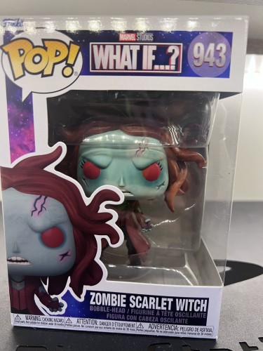 Funko Pop Zombie Scarlet Witch - Marvel What If...?-Marvel Zombies-943