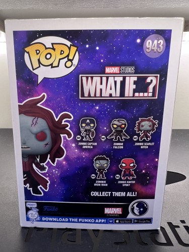 Funko Pop Zombie Scarlet Witch - Marvel What If...? - Marvel Zombies - #943
