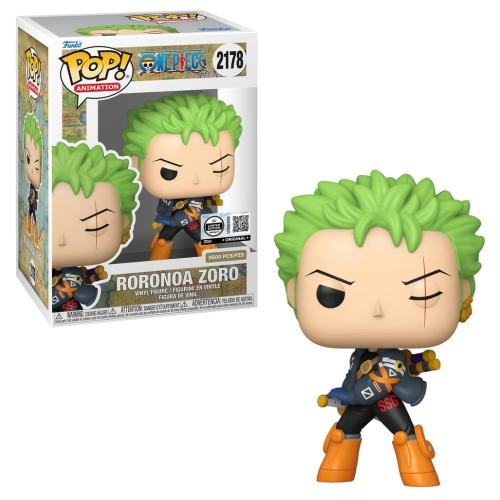 Funko Pop Zoro (Egghead Arc) - Edição Limitada 3500 peças | One