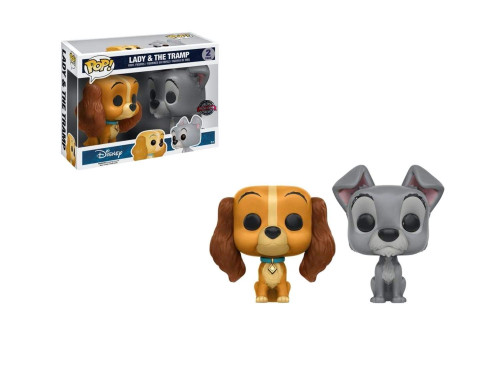 Funko Pop a Dama e o Vagabundo Edição Especial 2 packs – Lady & the Tramp-Disney-1