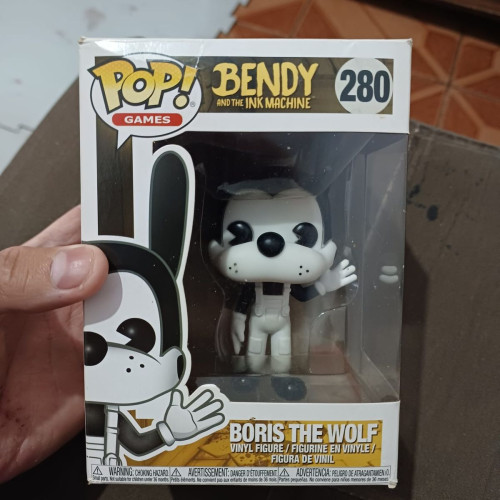 Funko Pop boris the wolf 280-Bendy And The Ink Machine-280