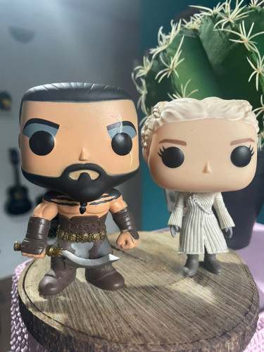 Funko Pop khal drogo e Daenerys Targaryen I Game Of Thrones Loose-Game Of Thrones-04