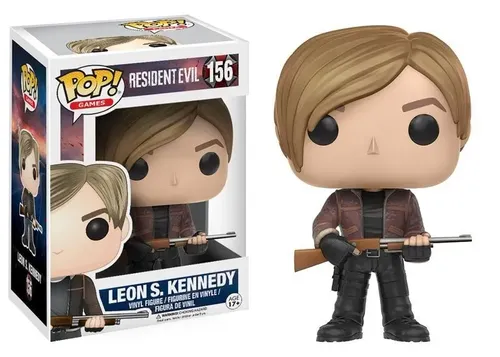 Funko Pop Leon S. Kennedy #156 - Raro - Resident Evil Resident Evil #1 - Produto Original
