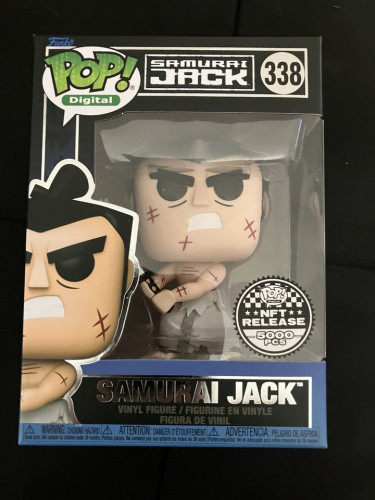 Funko Samurai Jack Nft Digital Samurai Jack #338 - Produto Original