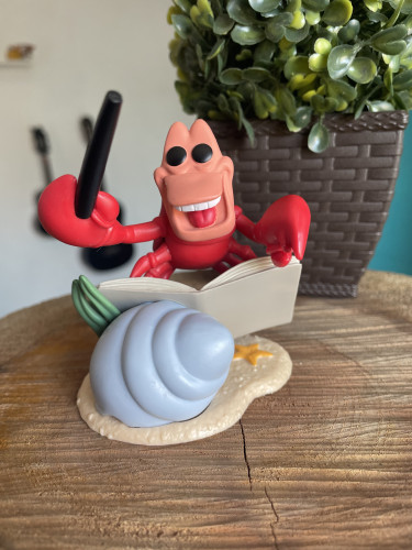 Funko Sebastião A Pequena Sereia Loose (Sem Caixa)-Disney-1239