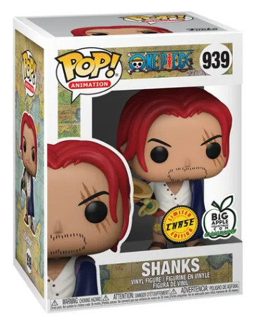 Funko Shanks Chase Exc. Big Apple One Piece #939 - Produto Original