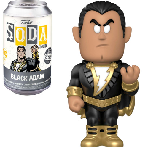 Funko Soda - Dc Liga Da Justiça - Black Adam (comum) - Dc Black Adam - #1 FUNKO POP #1 - Produto Original