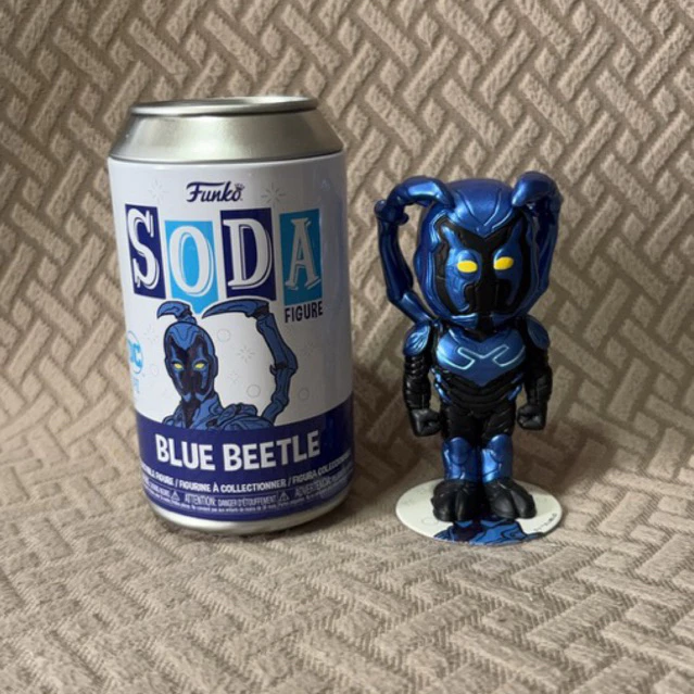 Funko Soda Blue Beetle - Besouro Azul - DC - Liga da Justiça-Blue Beetle-0