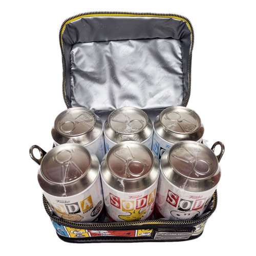 Funko Soda Cooler Snoopy Peanuts Com 6 Latas Lacradas - Exclusivo Funko Official Store - Soda - #0