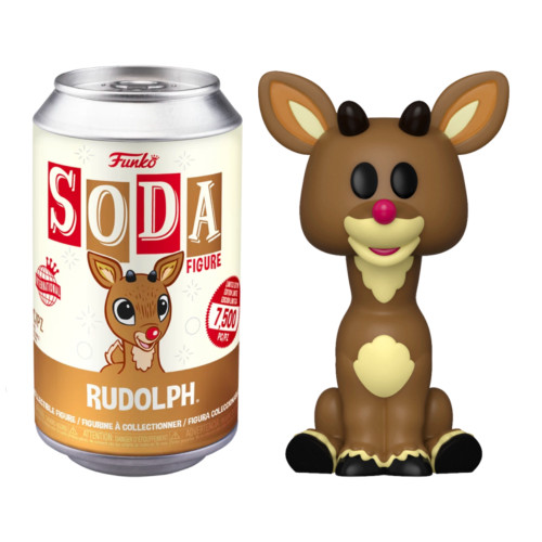 Funko Soda Rudoplh * Aberta * Rudolph The Red-Nosed Reindeer #00 - Produto Original