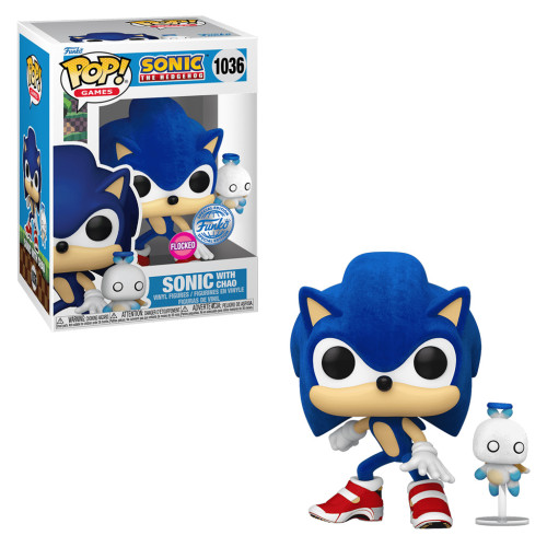 Funko Sonic The Hedgehog Flocked With Chao Target Exc. 1036 Games Sonic The Hedgehog #1036 - Produto Original