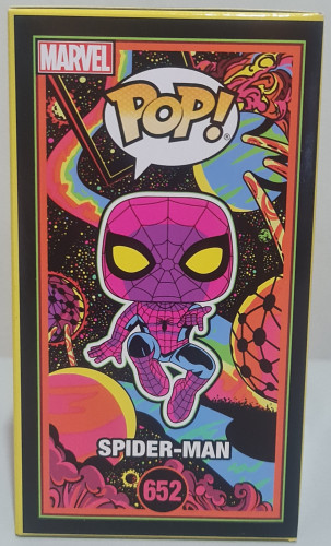 Funko Spider Man - Marvel Blacklight - #652