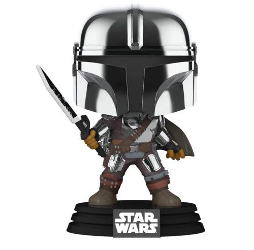 Funko The Mandalorian with Dark Saber #491 Box Warehouse exclusive - Star Wars The Mandalorian - #1