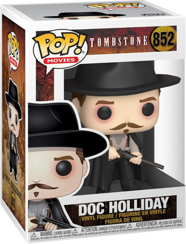 Funko Tombstone 852 - Doc Holliday Tombstone #850 - Produto Original