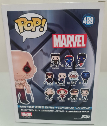 Funko Wade Wilson (WEAPON XI) - Marvel - #489