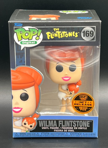 Funko Nft Wilma Flintstone Digital The Flintstones #169 - Produto Original